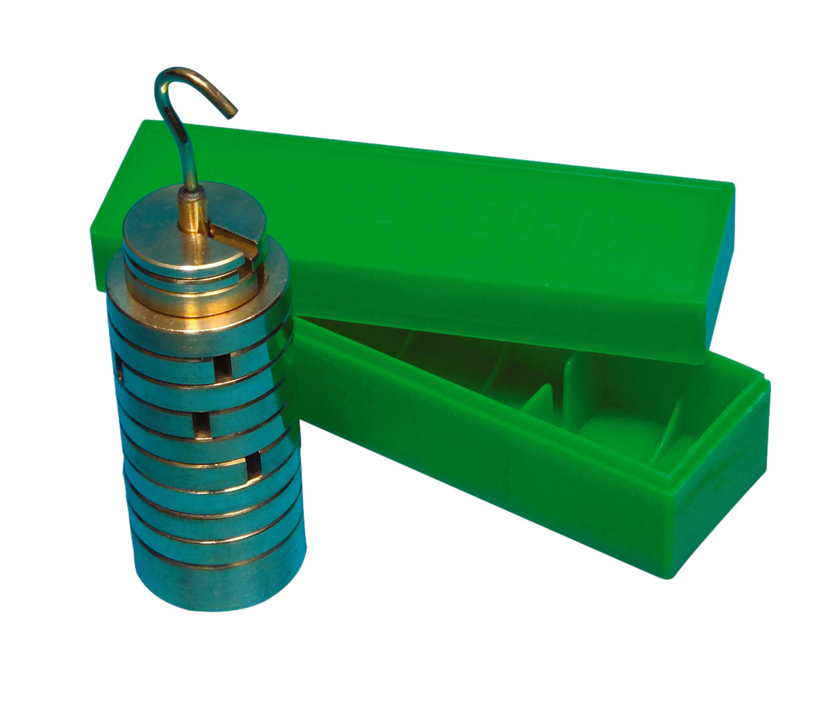 United Scientific® Slotted Weight Set Of 13, With Hanger & Case