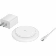 Belkin - BoostCharge Pro Magnetic Wireless Pad I Color: White - White