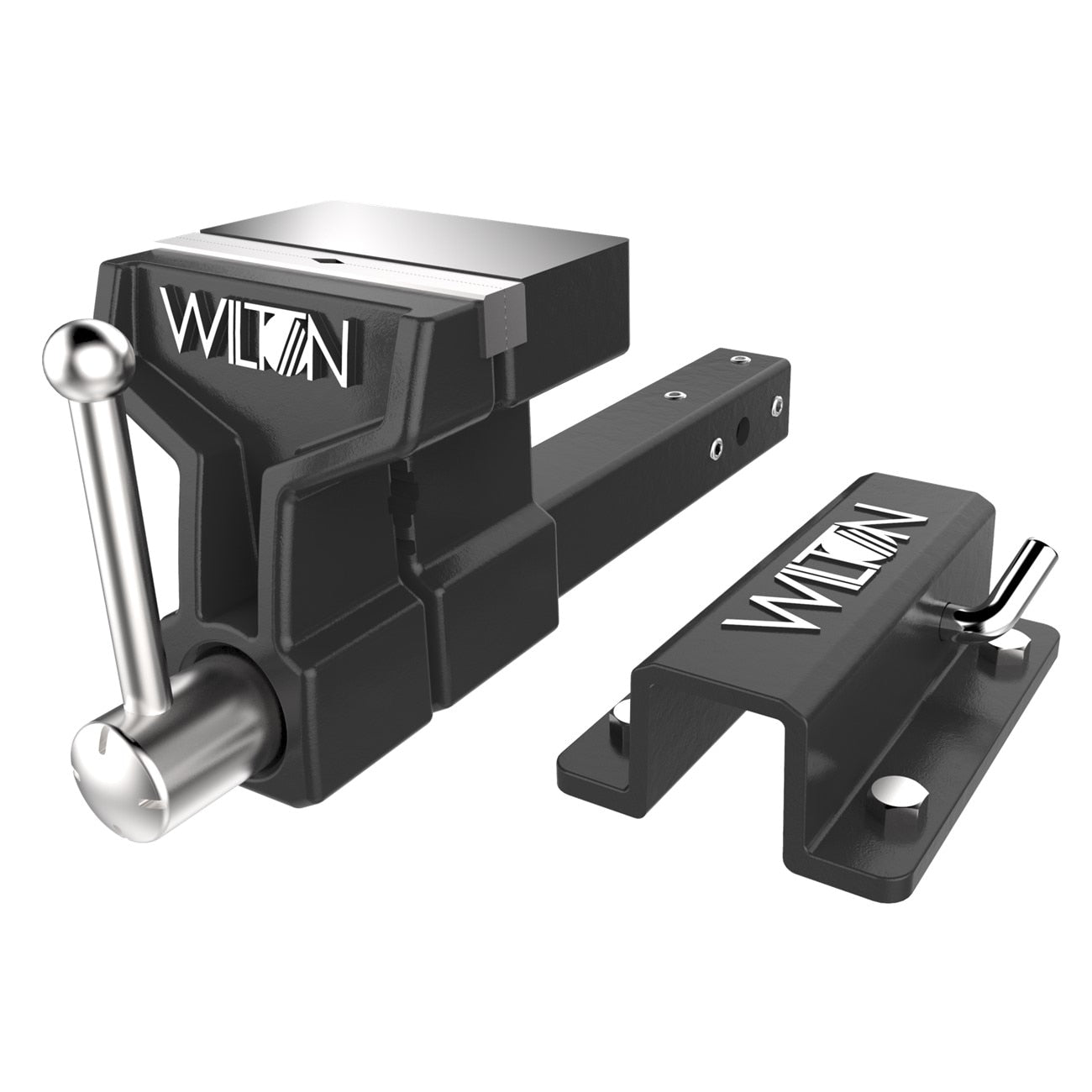 ATV All Terrain Truck Hitch Vise, 6", Included Mounting Bracket, Hitch Pin Included
