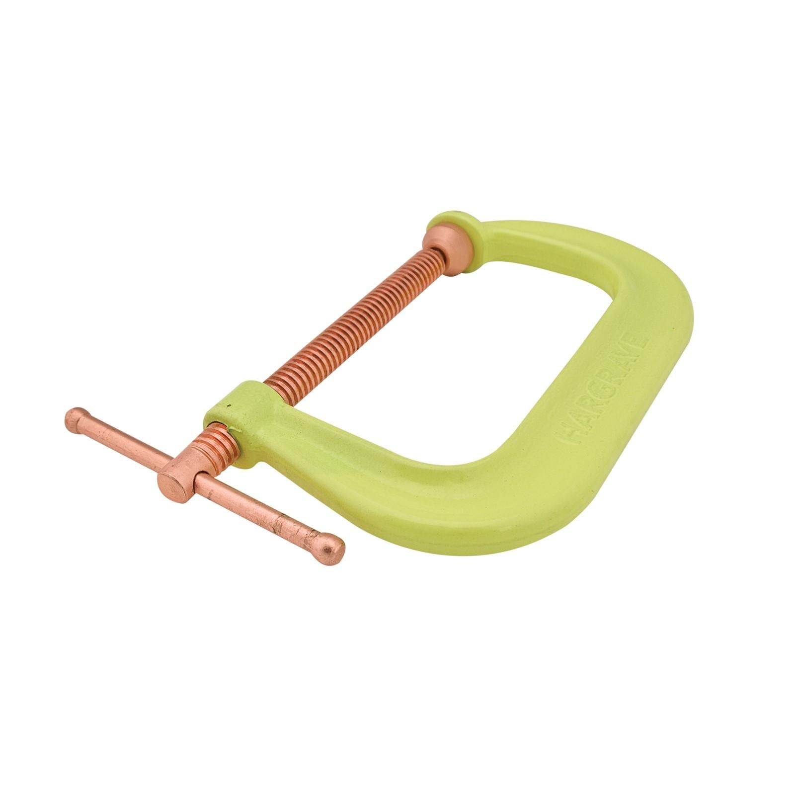 Wilton Hargrave 400-CS Series C-Clamps, Opening size: 0-8", Throat Depth: 4-1/2", Size: 8"