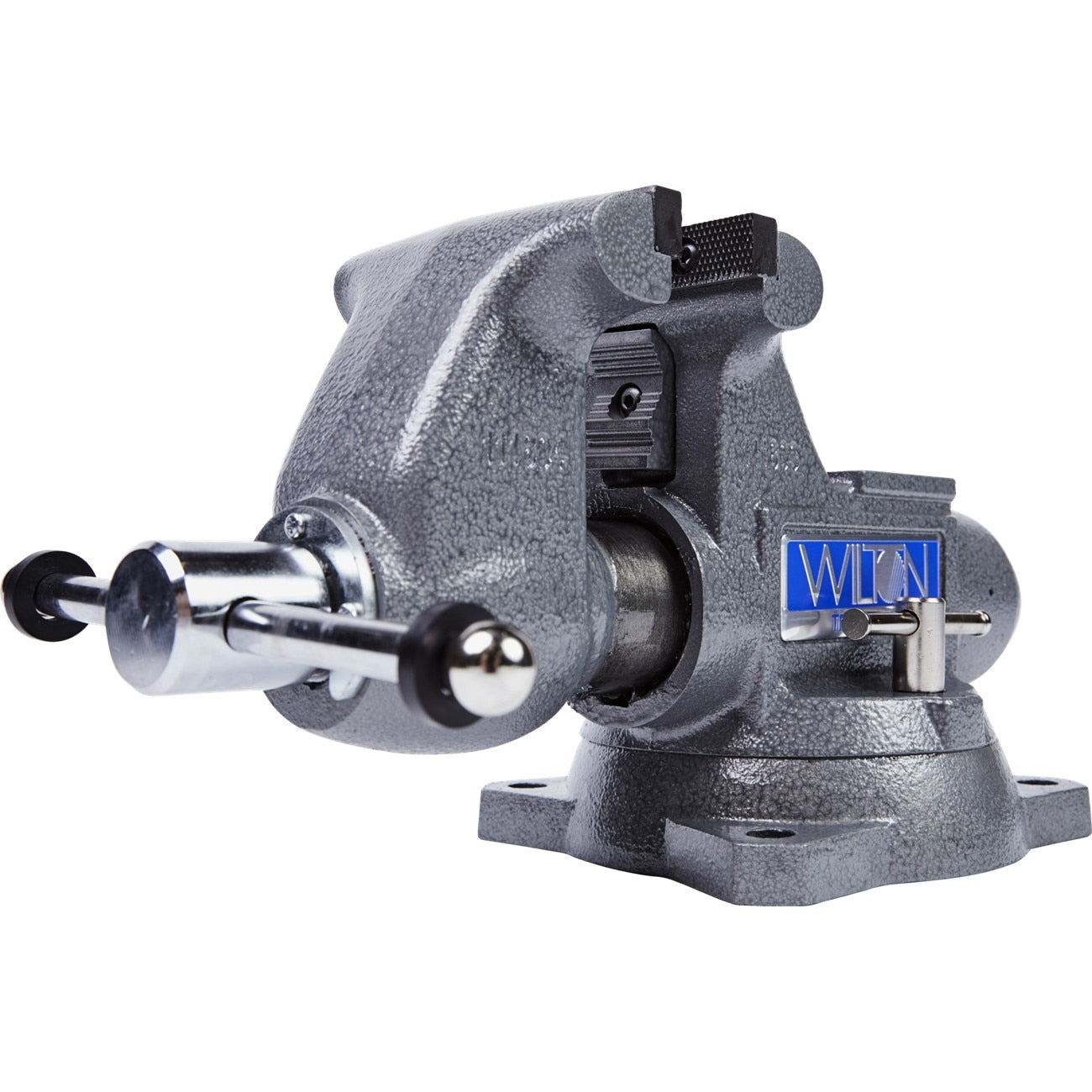Tradesman 1745 4-1/2" Vise, Round Channel 360 Degree Swivel Base