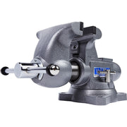 Tradesman 1765 6-1/2" Vise, Round Channel 360 Degree Swivel Base