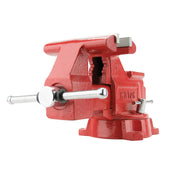 Wilton 676U, Utility Vise , 6-1/2" Jaw Width, 6" Jaw Opening, 4" Throat Depth, Pipe Jaw Capacity: 1/4" — 2", 360 dg Swivel Base, Replaces WIL11128