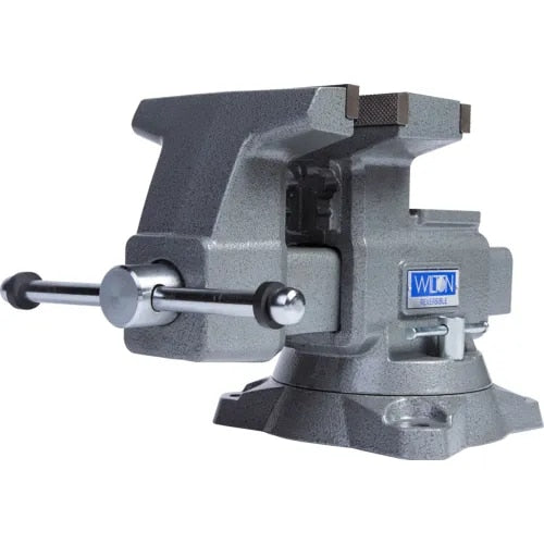 Mechanics Vise, Reversible,  6-1/2” Jaw with Swivel Base