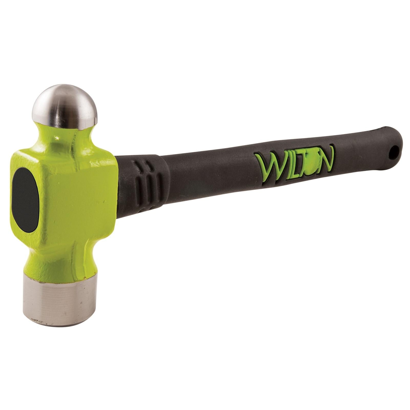 Wilton Bash 24oz Ball Pein Hammer 14" with unbreakable handle technology.