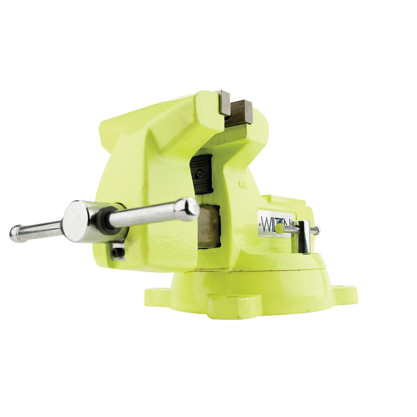 Wilton 1560, High-Visibility Safety Vise, 6" Jaw Width, 5-3/4" Jaw Opening