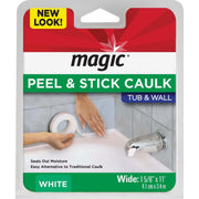 Magic 1-5/8 In. x 11 Ft. White Caulk Strip