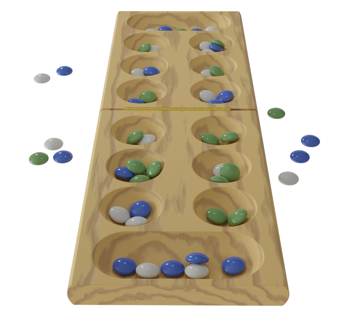 Pressman Premium Classics: Classics Solid Wood Folding Mancala