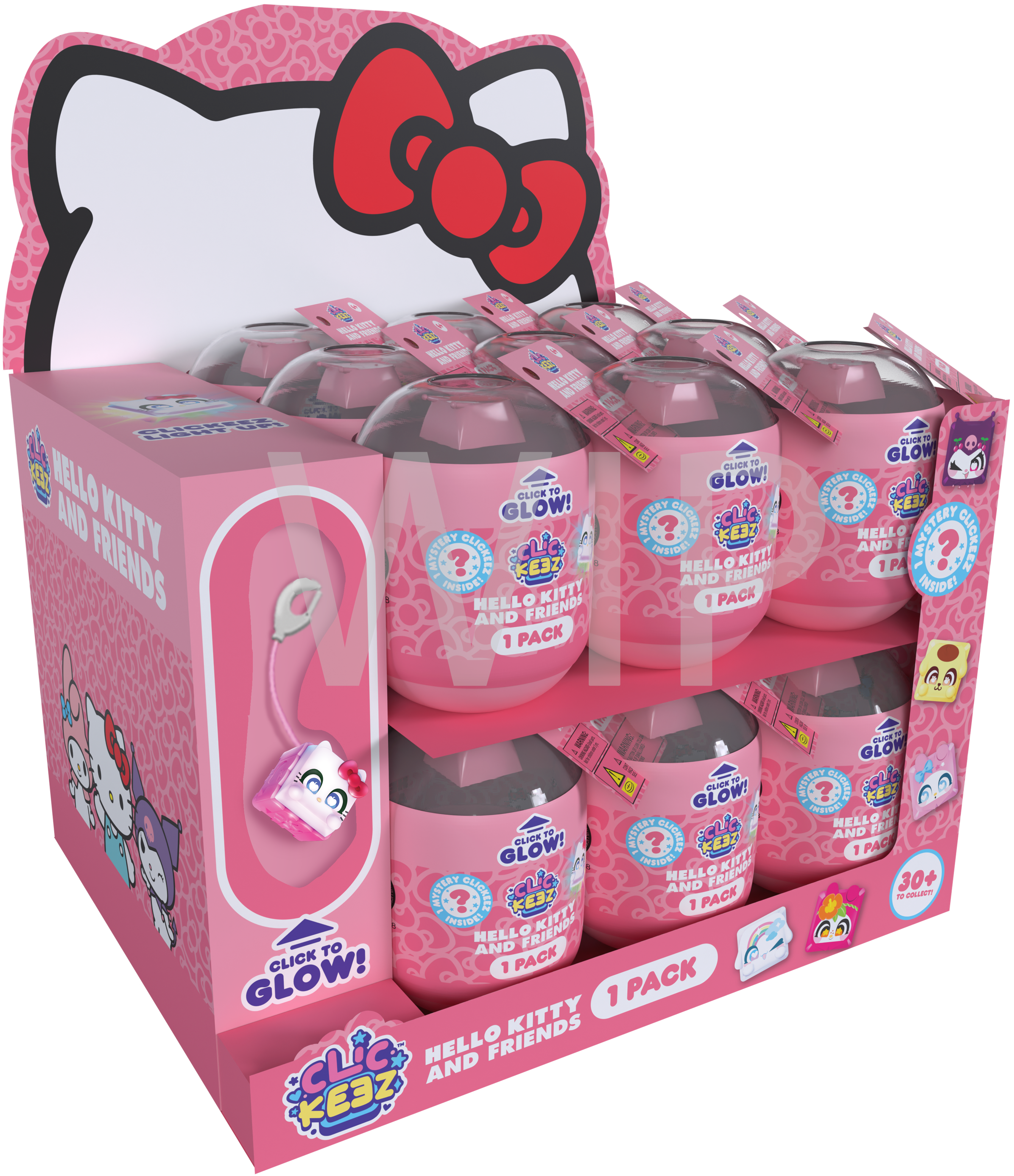 Clickeez Hello Kitty & Friends - 1-Pack CDU
