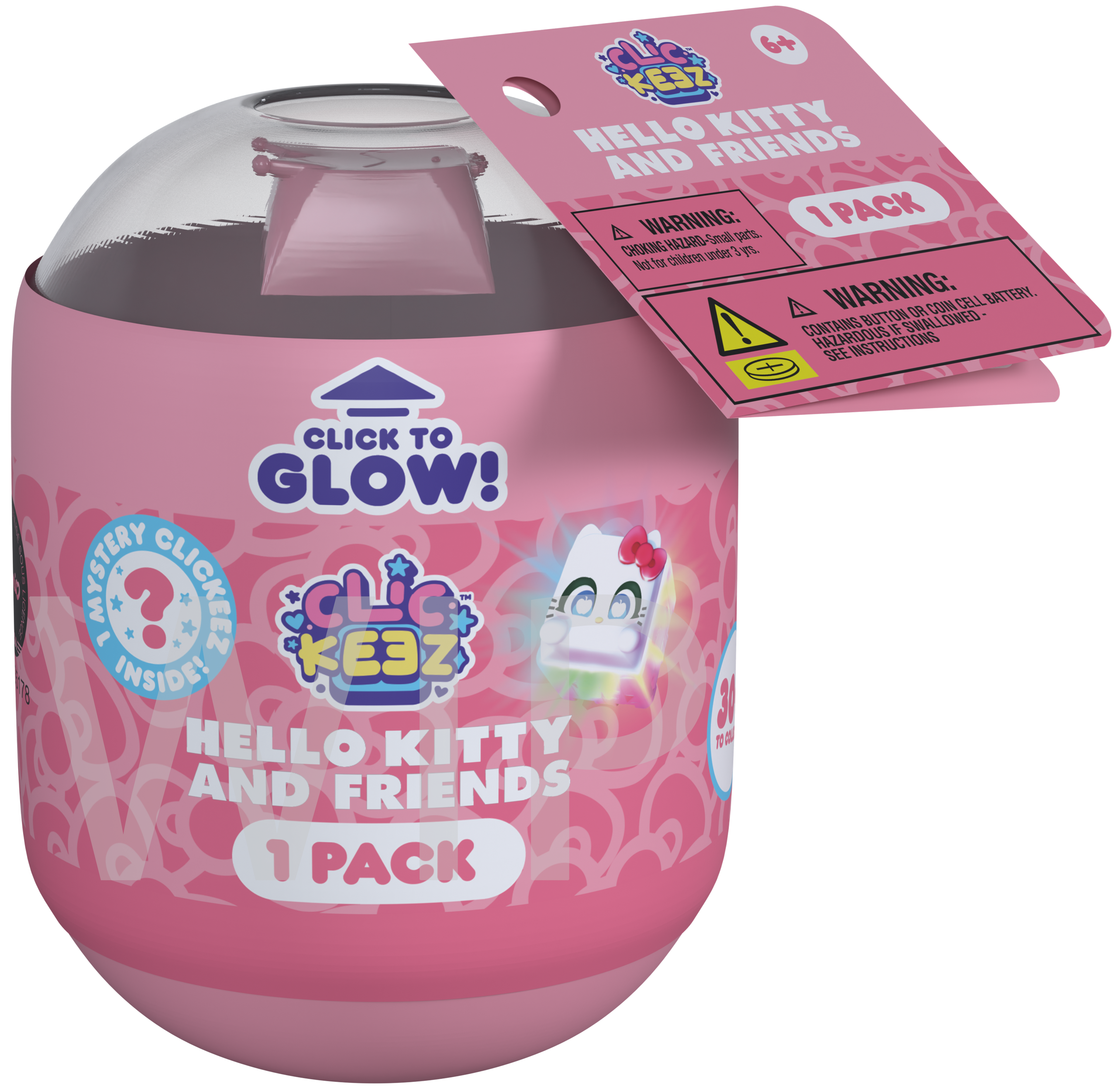 Clickeez Hello Kitty & Friends - 1-Pack CDU