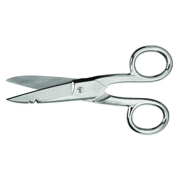175E5V Crescent Wiss, Electrician's Scissors, Nickel Plated, 1.75 Inch, Steel