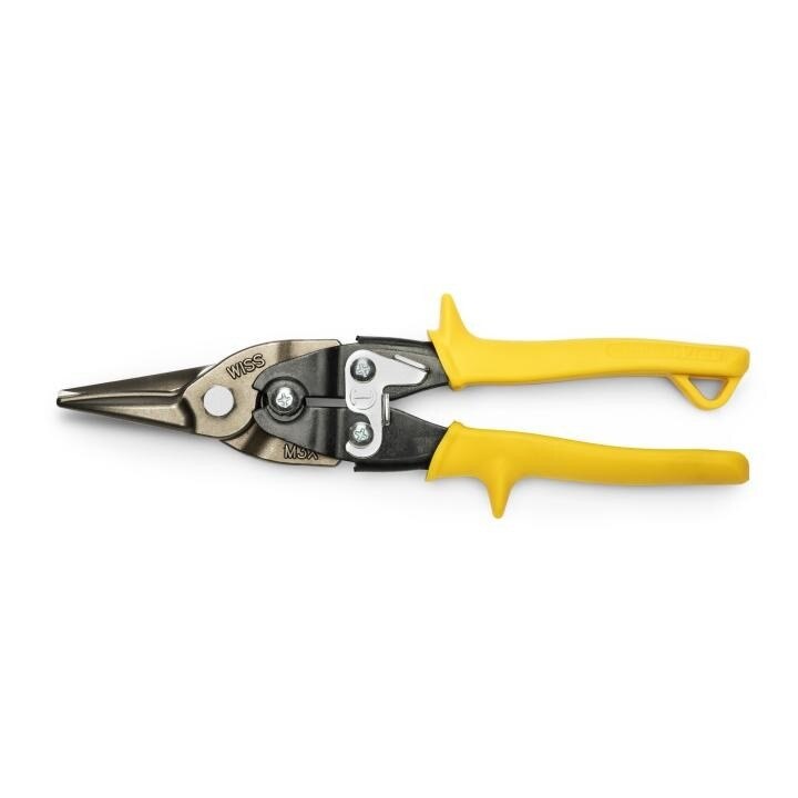 M3R Crescent Wiss, Aviation Snips, 1.5 Inch, Yellow, Low Carbon Rolled Steel