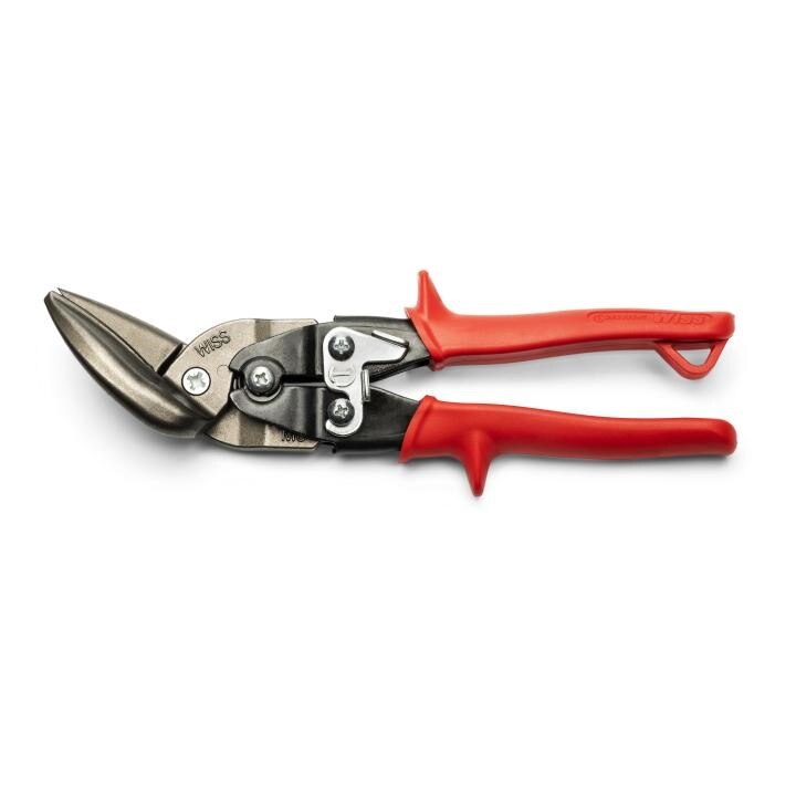M6R Crescent Wiss, Aviation Snips, 1.25 Inch, Low Carbon Rolled Steel, Serrated