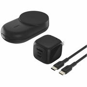 3/1 Qi 25W Mid-Range Compact Stand Black w/ PSU (Round)