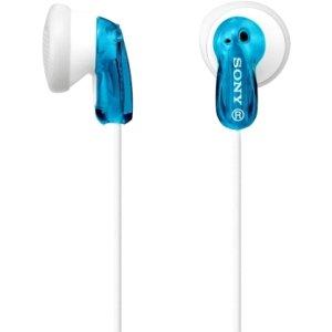 Sony Blue Earbud Headphones, Blue