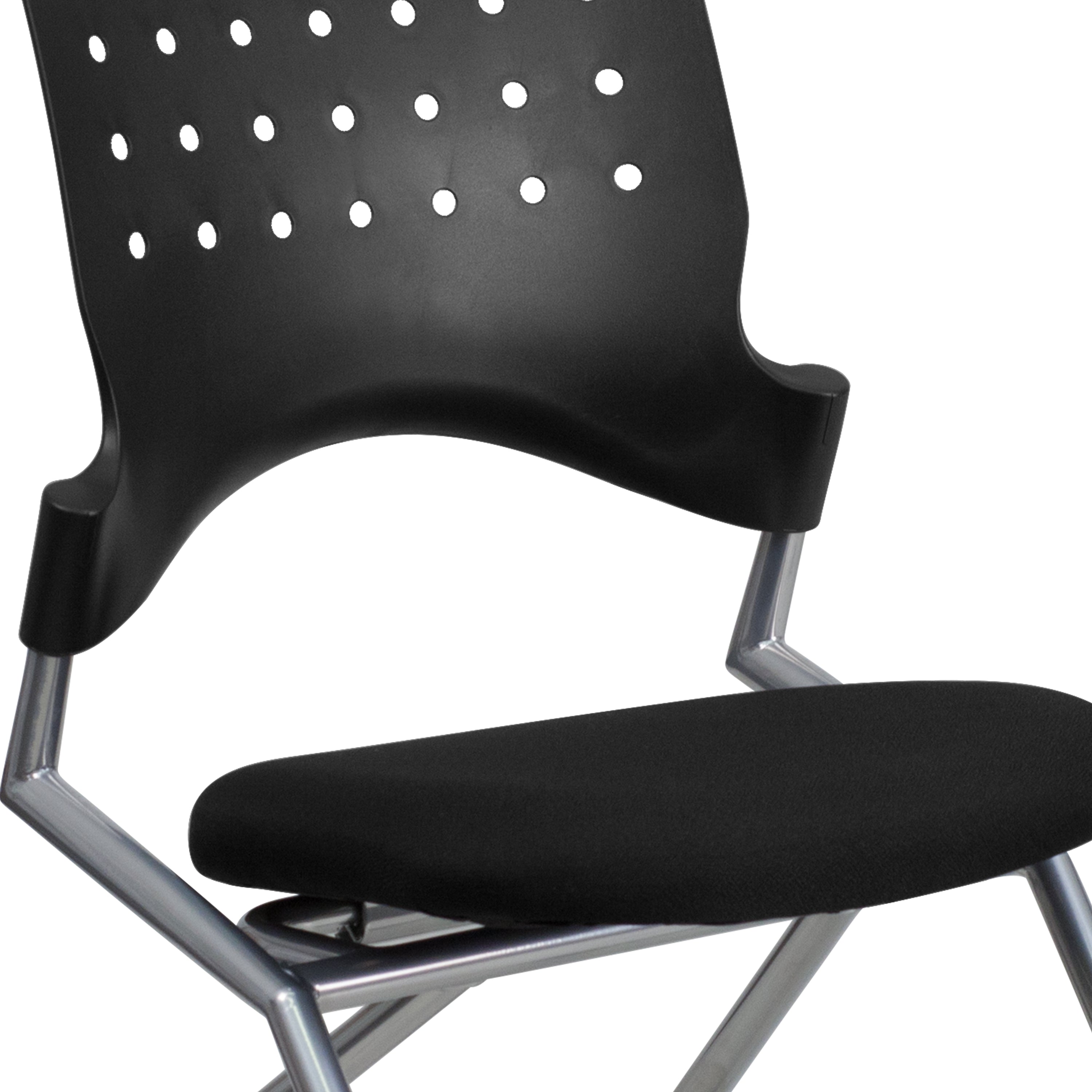 Galaxy Mobile Nesting Chair with Black Fabric Seat