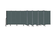 Wallmount Room Divider - 6'H x 23' 10" - 13 Panel, Mallard, Fabric