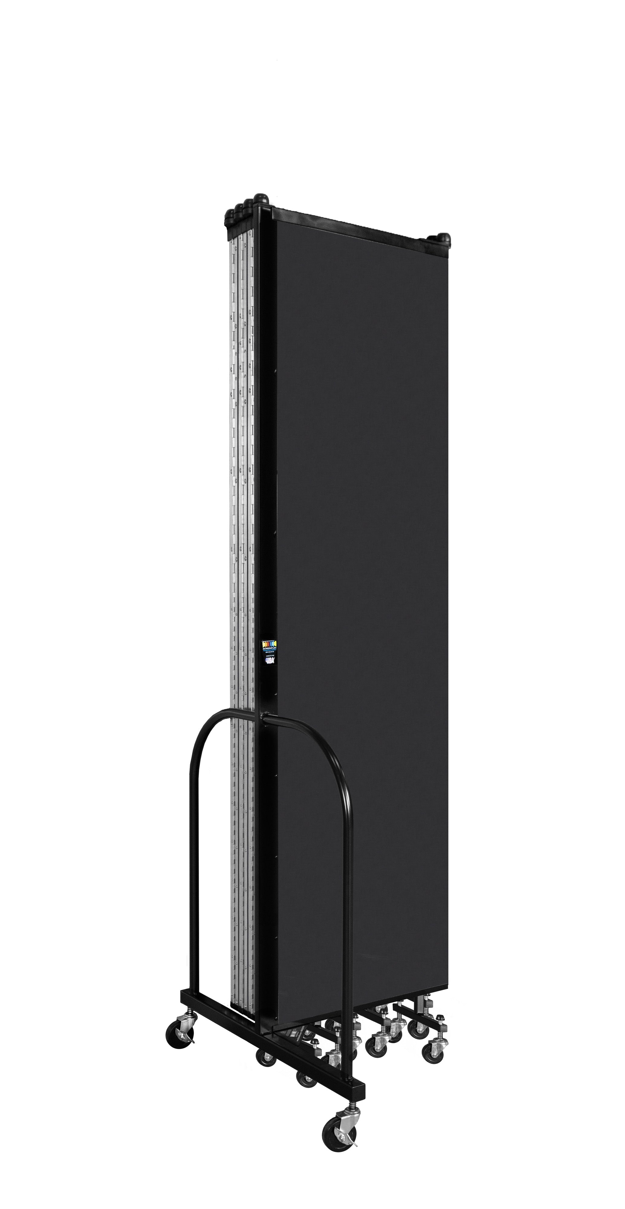 Wallmount Room Divider - 7' 4"H x 16' 6"L - 9 Panel