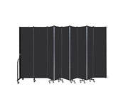Wallmount Room Divider - 7' 4"H x 16' 6"L - 9 Panel