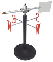 Wind Vane, noting all directions with heavy metal base.