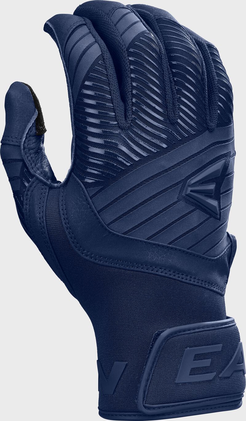 Easton Youth Walk-Off Ethos Batting Gloves - Medium - Deep Sea - Navy/Navy