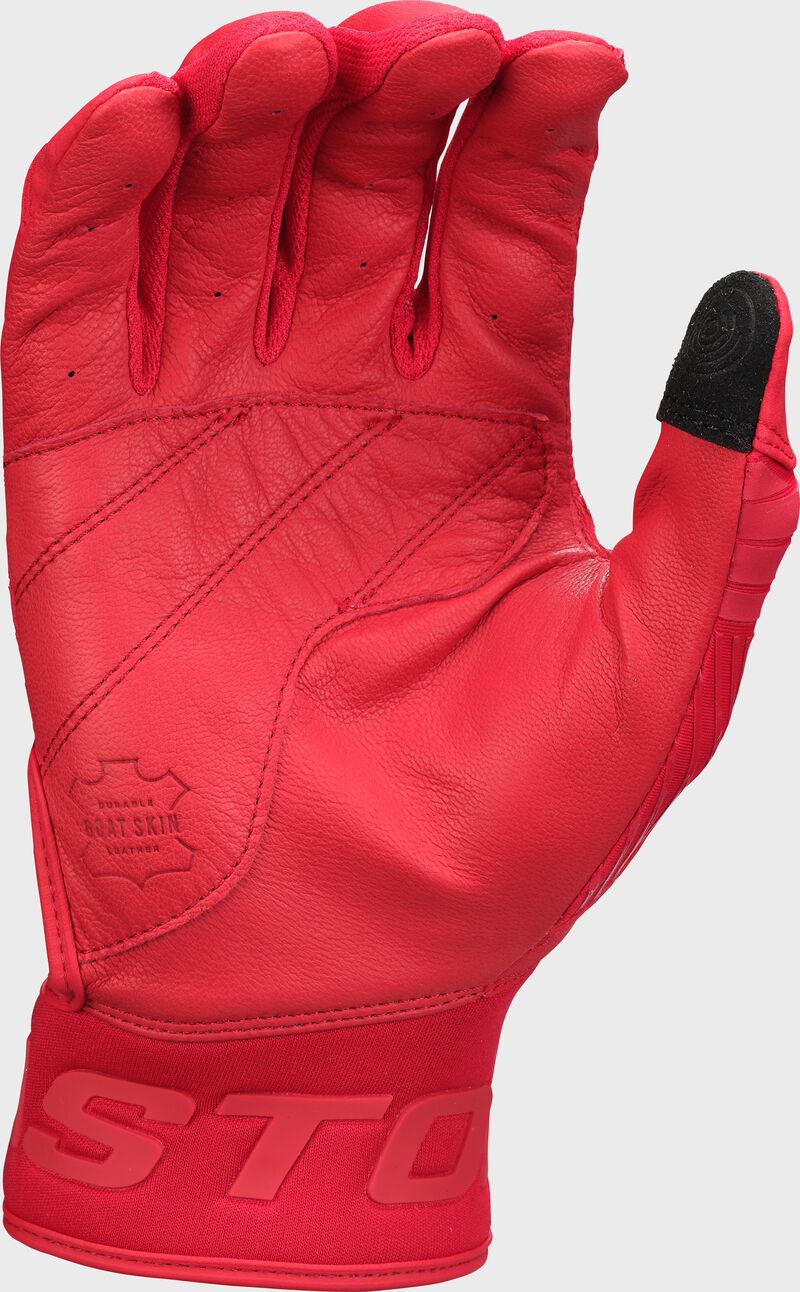 Easton Adult Walk-Off Ethos Batting Gloves - Large - Spicy - Red/Red