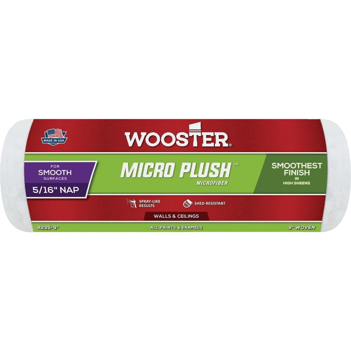 R235-9 Wooster Micro Plush 9 In. x 5/16 In. Microfiber Roller Cover