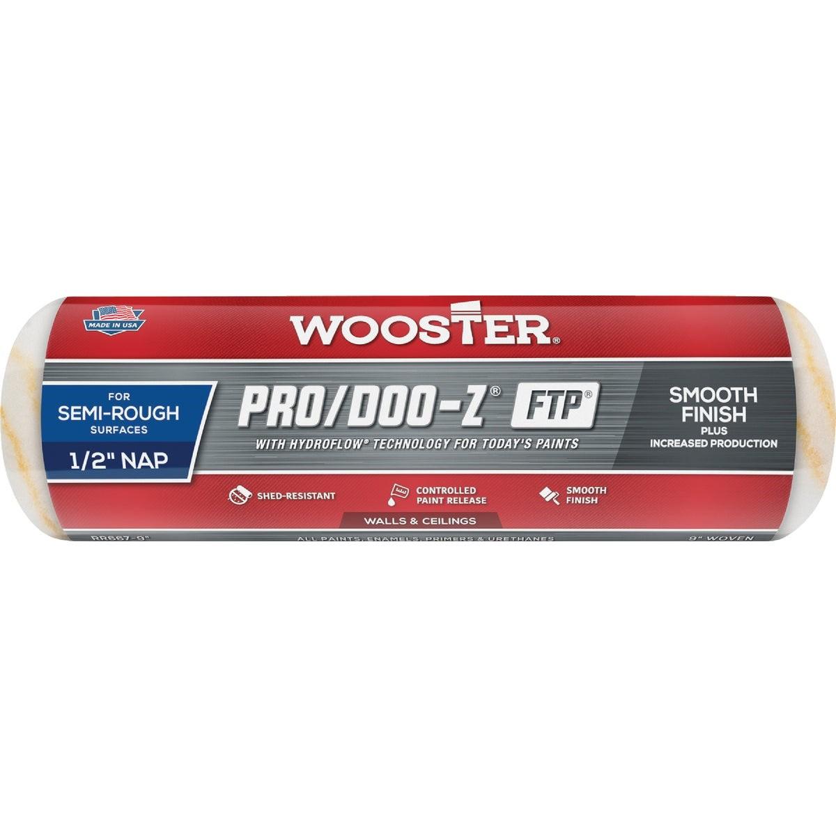 Wooster Pro/Doo-Z FTP 9 In. x 1/2 In. Woven Fabric Roller Cover