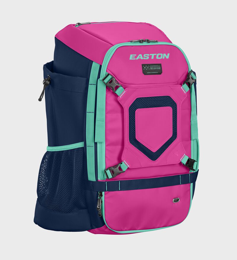 Easton Walk-Off Ethos Backpack - Pink/Navy/Mint
