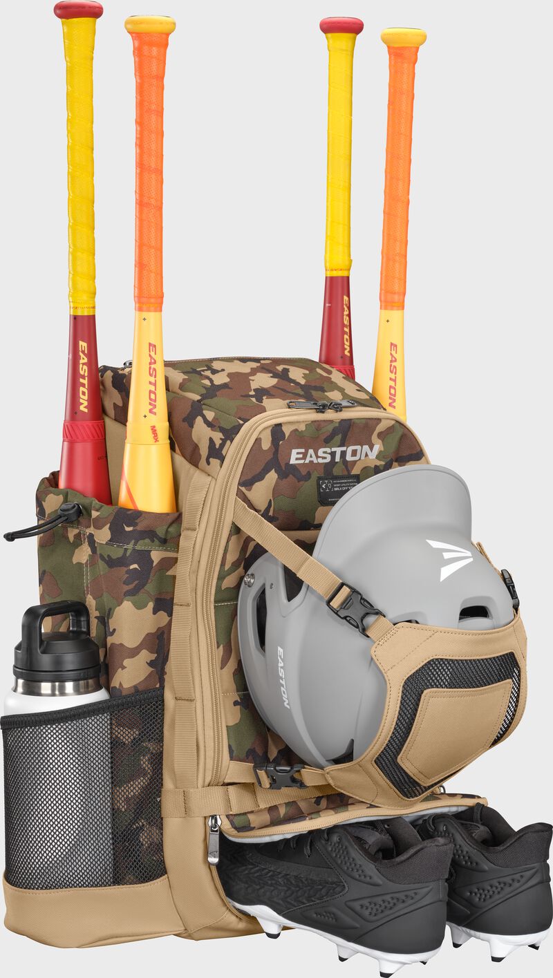 Easton Walk-Off Ethos Backpack - Tan Army Camo