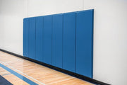 2' X 6' Protector 2" Polyurethane, Solid Color, Flange Mount, Wood Backed Wall Padding