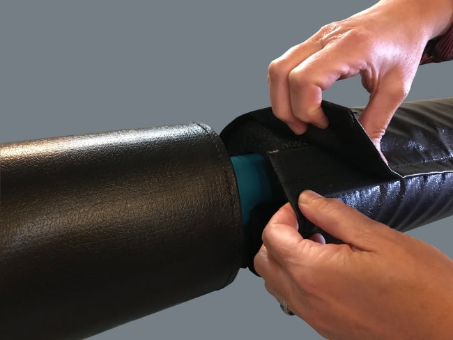 2 3/8" Id Tubular Velcro Rail Wrap (minimum 6 Lineal Feet/pad)