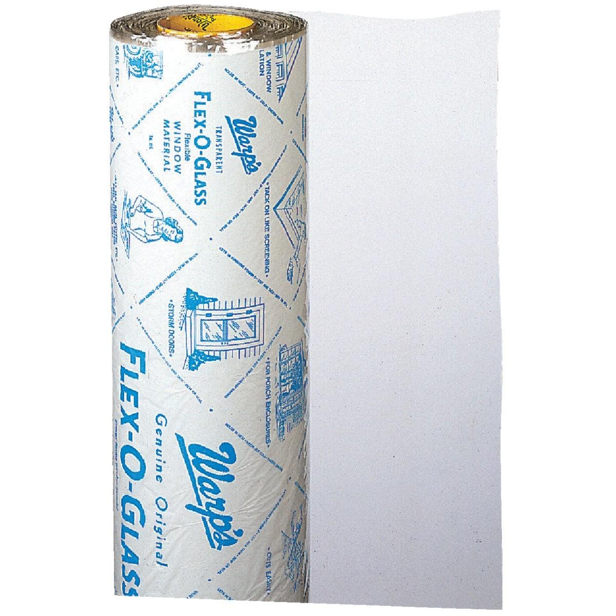 Warp's Flex-O-Glass 48 In. X 75 Ft. Clear 4 Mil. Plastic Sheeting