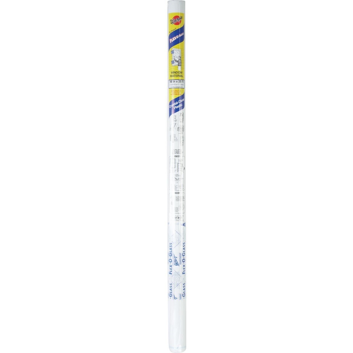 Warp's Flex-O-Glass 48 In. X 25 Ft. Clear 4 Mil. Plastic Sheeting