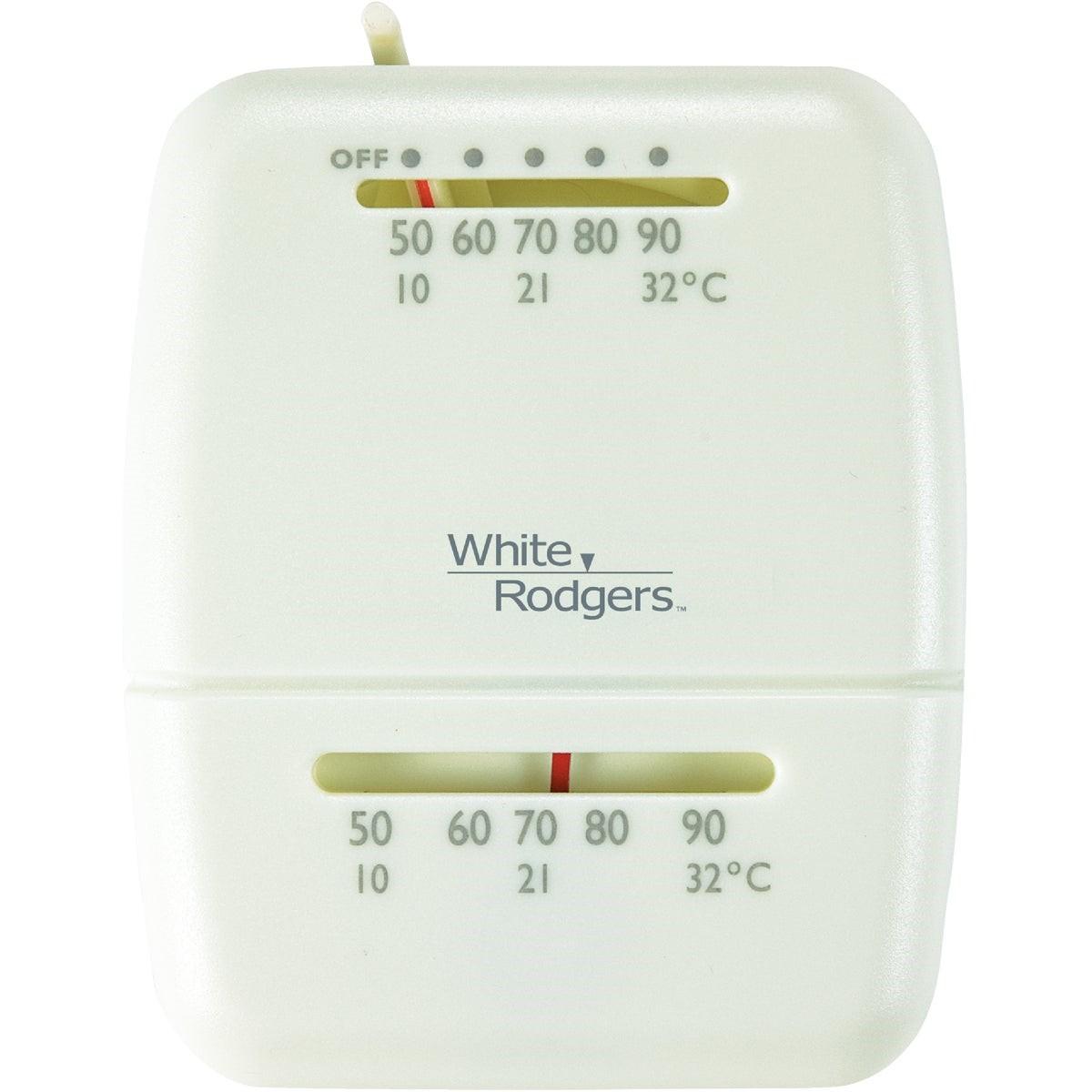 White Rodgers 24V Off-White Mechanical Thermostat