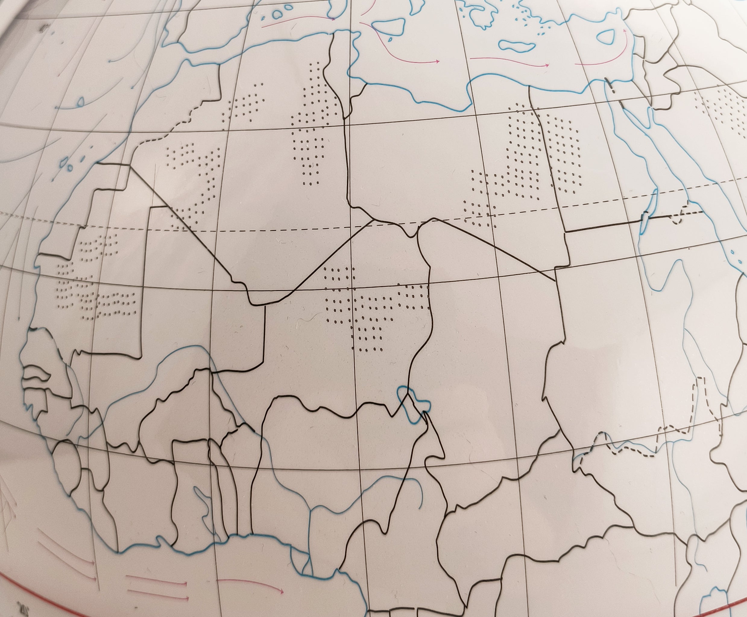United Scientific® Write on Globe 32 cm