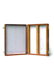 United Scientific® Slide Storage Box, Wooden, For 25 Slides