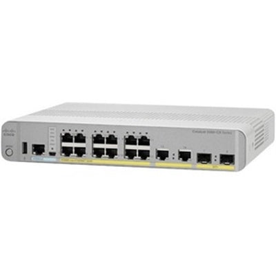 REFURBISHED ITEM - Cisco 3560CX-12PC-S Layer 3 Switch, 12 Ports, Manageable, Cisco Certified