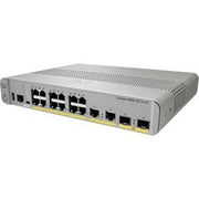 Cisco Remanufactured C3560CX-8PC-S Network Switch, 8 (GbE) Ports, 8 PoE+ Outputs, 240W PoE Budget, 2 1G SFP/2 1G Copper Uplinks, Enhanced Limited (WS-C3560CX-8PC-S-RF)
