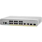 Cisco Catalyst 3560CX-8PT-S Switch - 10 Ports - Manageable - Gigabit Ethernet - 10/100/1000Base-TX - Twisted Pair - Rail-mountable, Rack-mountable