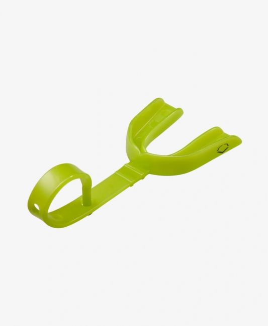 Evo Mouth Guard With Strap Lime Gree - Youth - Football - Evoshield accessories