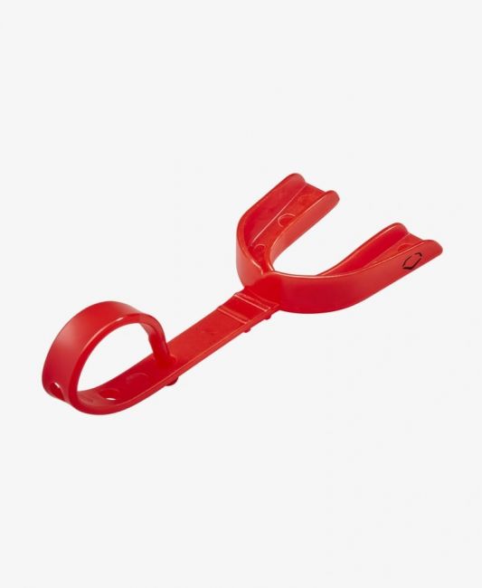 Evo Mouth Guard With Strap Red - Adult - Football - Evoshield accessories