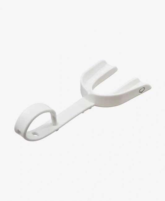 Evo Mouth Guard With Strap White - Adult - Football - Evoshield accessories