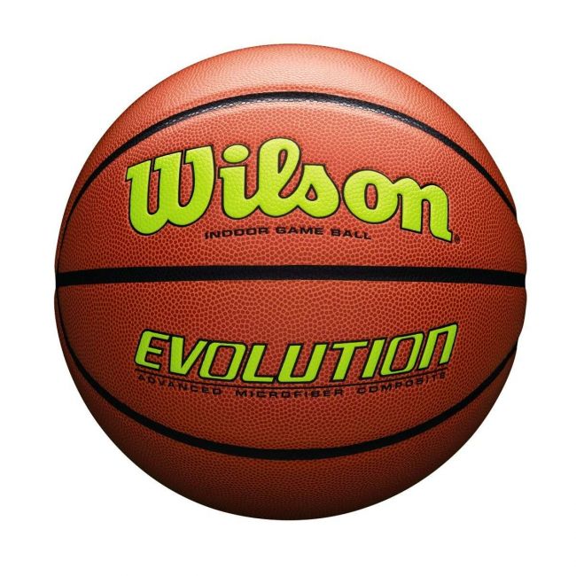 Evolution Game Ball Optic Yellow - 7 / 29.5" - Basketball