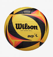 AVP Optx Grass Game Ball (Retail Boxed) - Coral / Blue / Black - Volleyball