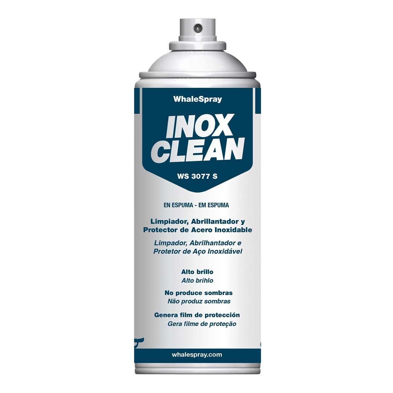 Cleaner, Stainless Steel, Inox 3077, Aerosol, 12/CS