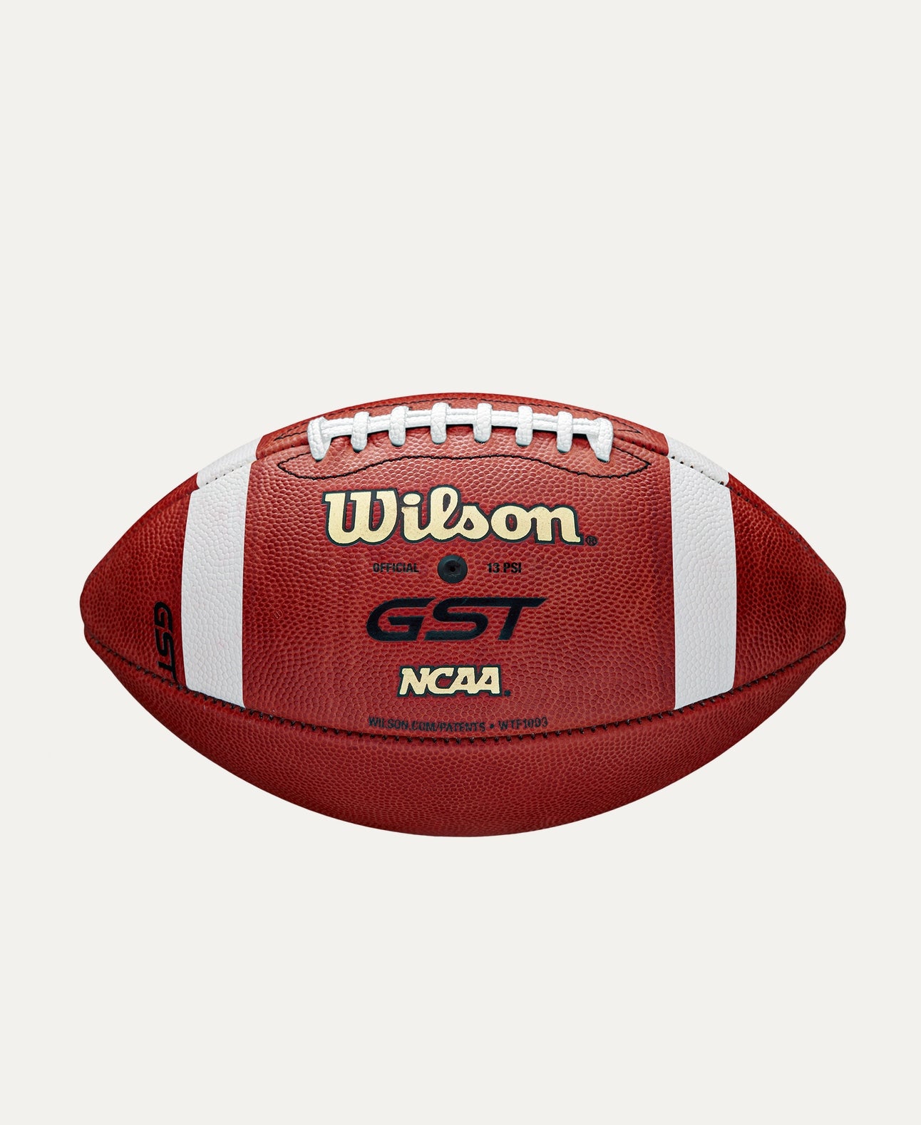 GST Game Ball - Red - NCAA/HS - Football