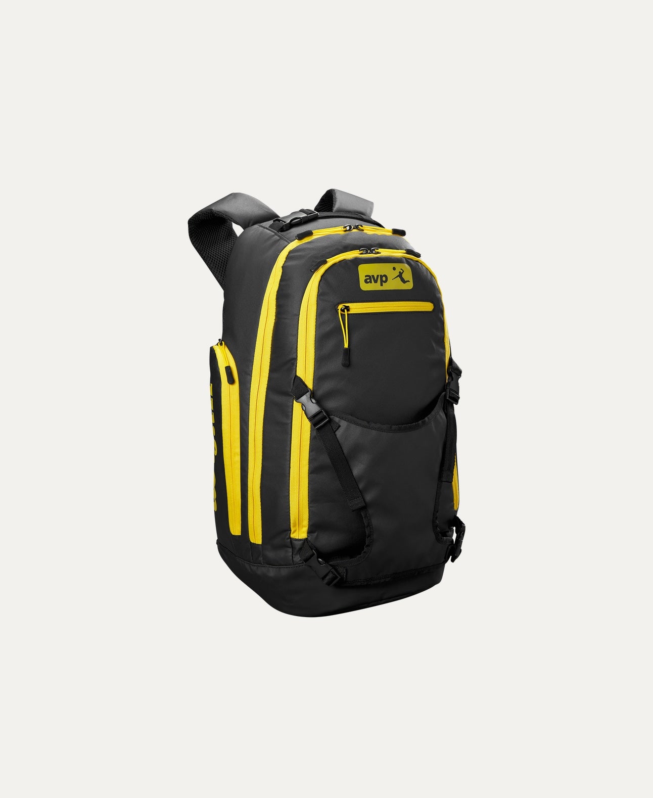 AVP Beach Backpack - Black / Yellow - Volleyball