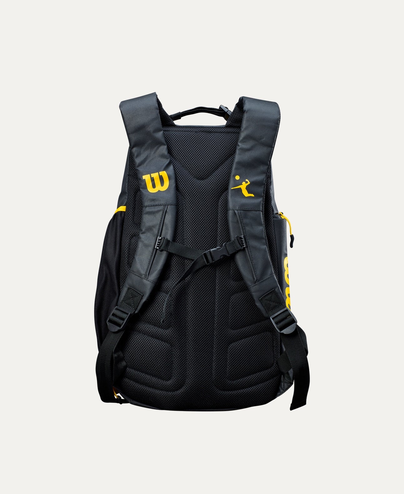 AVP Beach Backpack - Black / Yellow - Volleyball