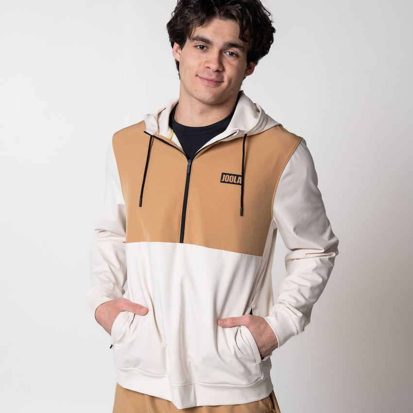 Men's Warm Up HZ Hoodie (Sandstone) - L